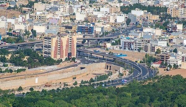 عکس کشور ایران از بالا