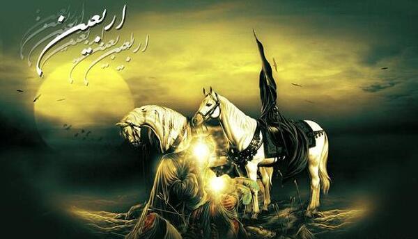 عکس یزید و امام حسین واقعی
