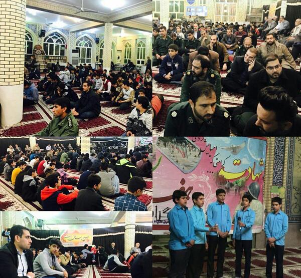 عکس مسجد امام حسین جهرم