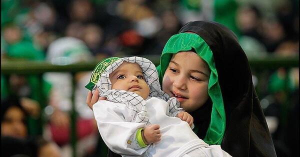 عکس بچه امام حسین علی اصغر