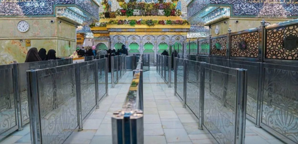 عکس داخل ضریح امام حسین علیه السلام