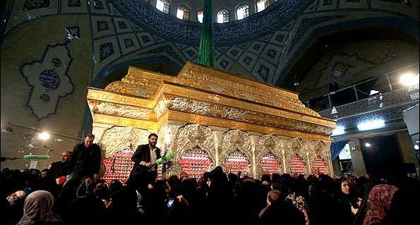 عکس داخل ضریح امام حسین علیه السلام