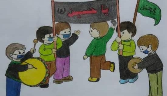 عکس کودکانه عزاداری امام حسین