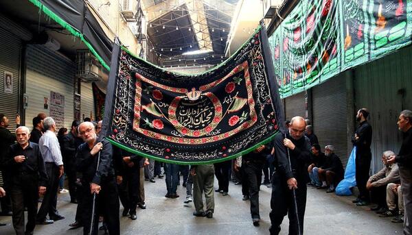 عکس بازار امام حسین تهران