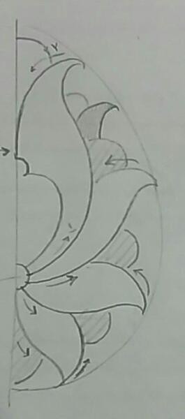 عکس طراحی گل لاله