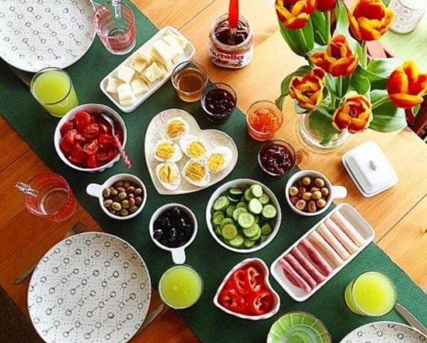 عکس میز صبحانه ایرانی