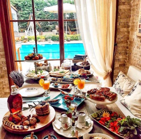 عکس میز صبحانه ایرانی