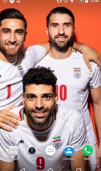 عکس پس زمینه فوتبال ایران