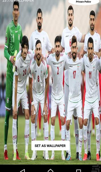 عکس پس زمینه فوتبال ایران