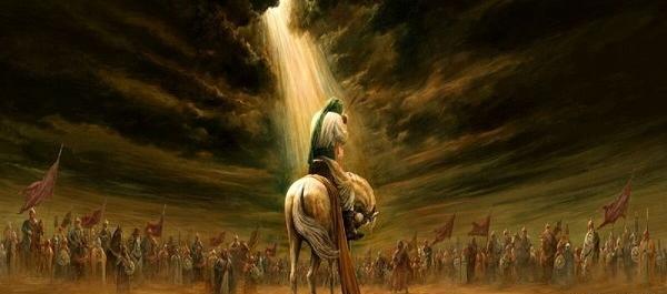 عکس امام حسین اسبش