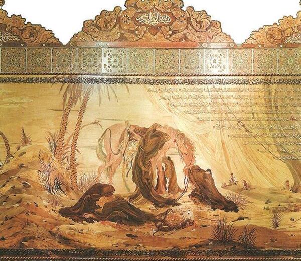 دانلود عکس امام حسین با اسب