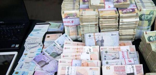 عکس پول ایرانی زیاد