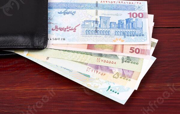 عکس پول ایرانی زیاد