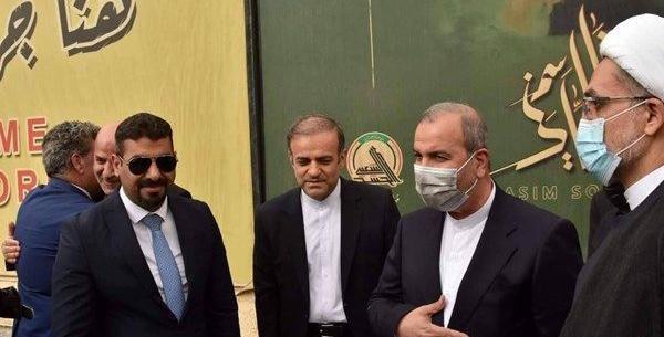 عکس سفیر ایران در عراق