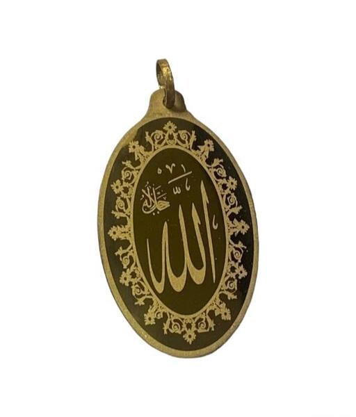 عکس پلاک طلا الله