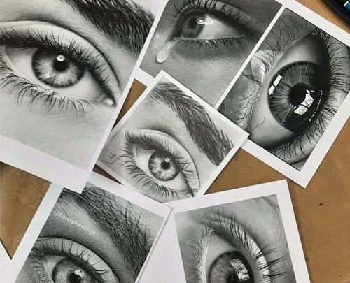 عکس سیاه قلم دایره