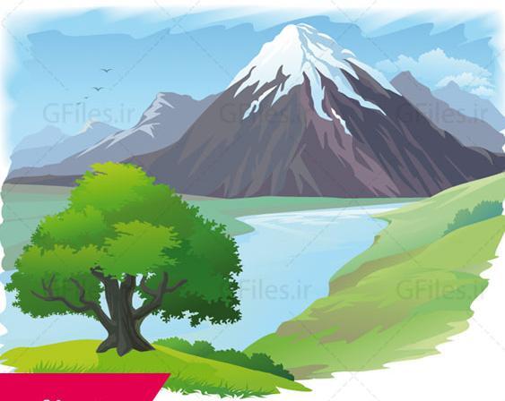 عکس های کارتونی از طبیعت