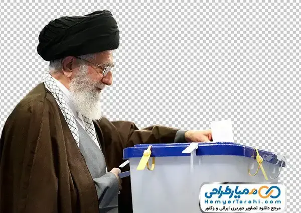 عکس آیت الله خامنه ای بدون ریش