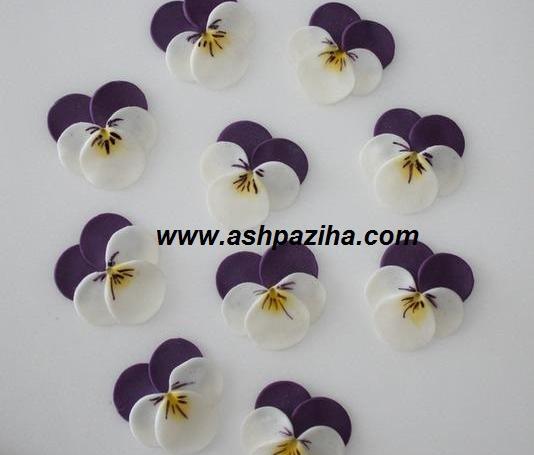 عکس گل چینی خمیر
