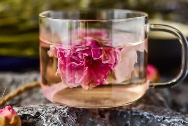 عکس چای گل رز