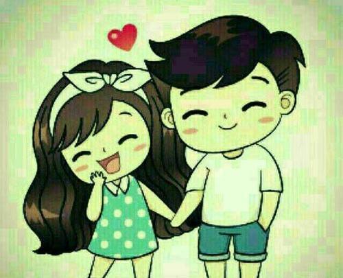 عکس عاشقانه کارتونی برای پروفایل