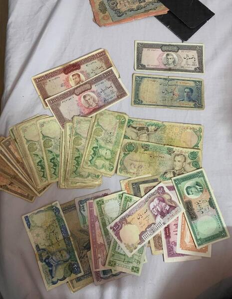 عکس پول ایرانی قدیمی