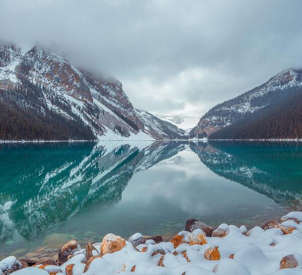 عکس طبیعت در زمستان با کیفیت بالا