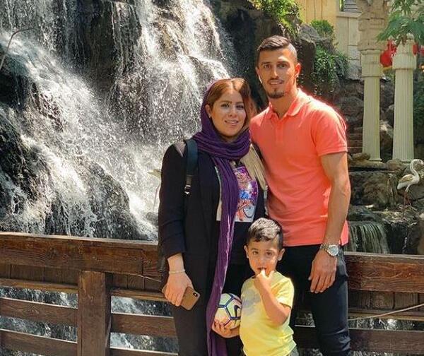 عکس اللهیار صیادمنش و همسرش