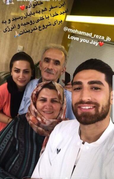 عکس عاشقانه علیرضا جهانبخش