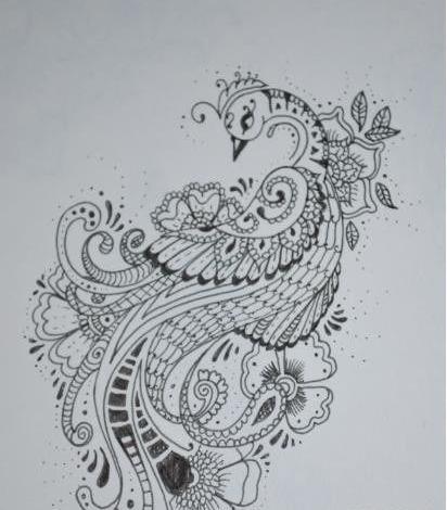 عکس نقاشی عاشقانه سیاه سفید