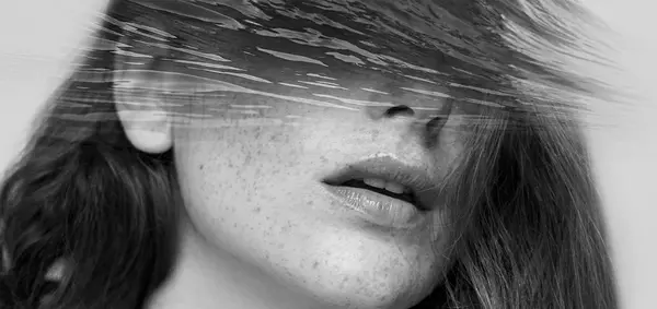 عکس زیبا سیاه سفید هنری