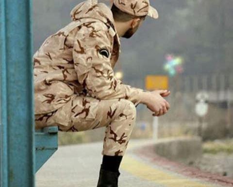 دانلود عکس سربازی غمگین