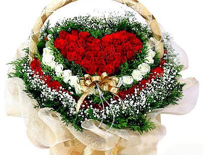 عکس سبد گل طبیعی زیبا