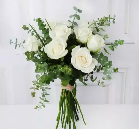 عکس سبد گل طبیعی زیبا
