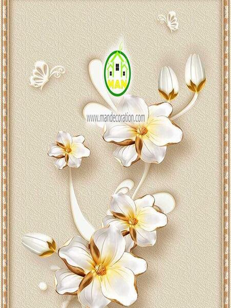 عکس گل طلایی رنگ