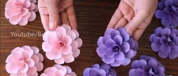 عکس گل کاغذی برای پروفایل