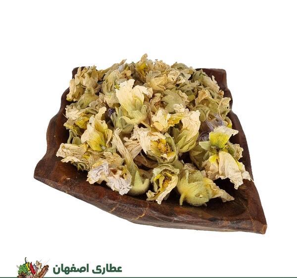 عکس گل ختمی خشک شده