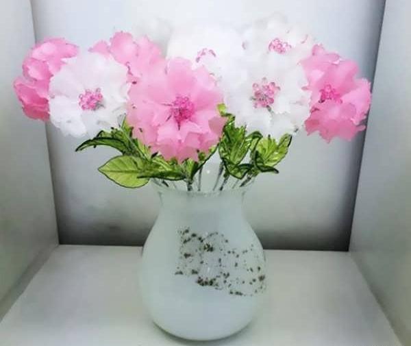 عکس گل مینا کریستالی