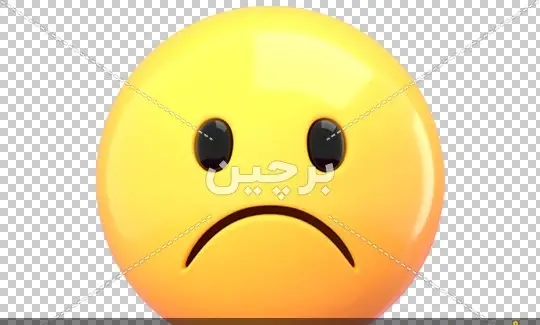 دانلود عکس ایموجی غمگین
