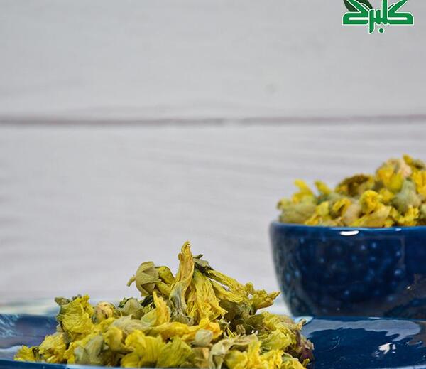 عکس گل ختمی زرد