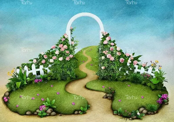 عکس گل کارتونی زیبا