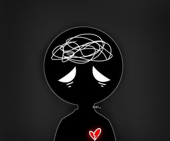 عکس پروفایل نقاشی غمگین