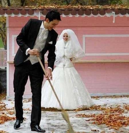 عکس عروسی عاشقانه برای پروفایل