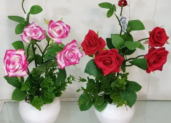 عکس گل داوودی مصنوعی