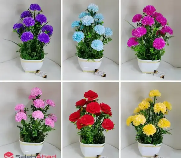عکس گل داوودی مصنوعی