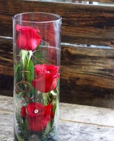 عکس گل در شیشه برای پروفایل
