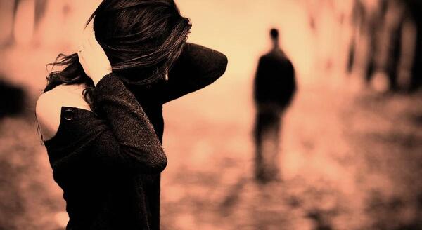 غمگین عکس جدایی دختر و پسر