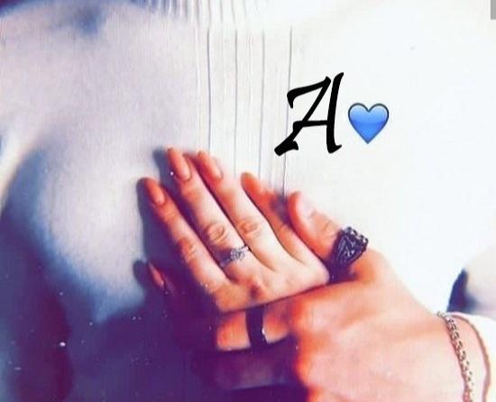 عکس پروفایل عاشقانه با حروف a