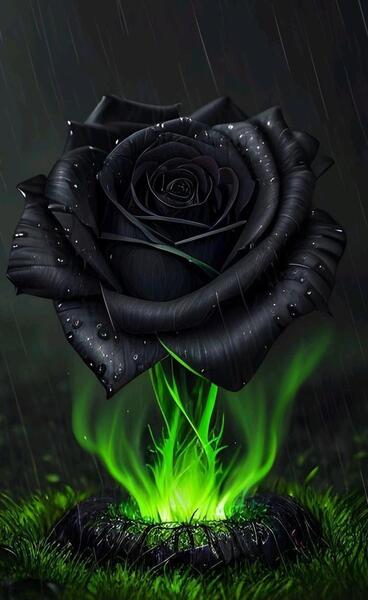 عکس جذاب گل رز