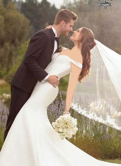 عکس های جدید عروس و داماد عاشقانه